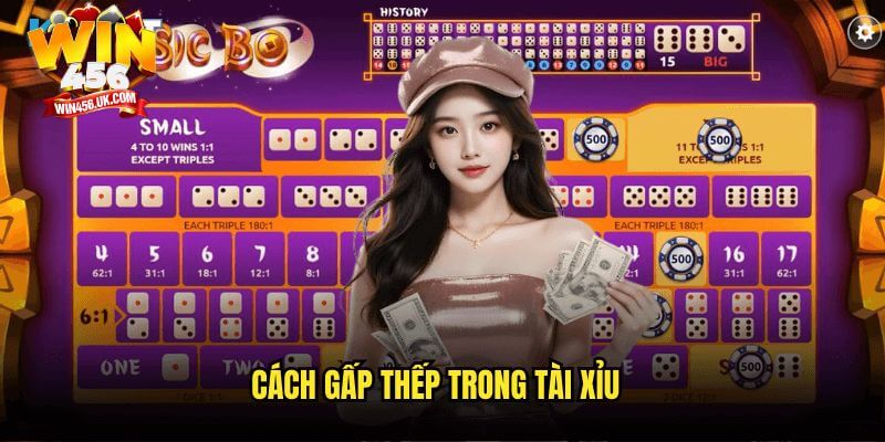 Đánh gấp thếp - lối chơi tài xỉu Win456 cực ấn tượng.