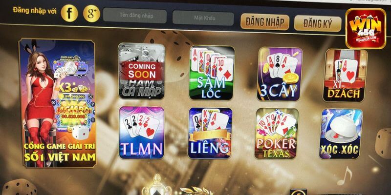 Win456 là nhà cái có sảnh cá cược Casino với tỷ lệ ăn cực đậm. 